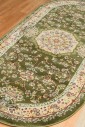 Килим Iranian Star 2657 green овал